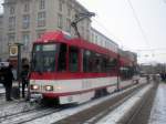 Tw 171 am 07.01.09 an der Stadthalle .