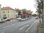 Combino in der Magdeburger Allee stadtauswrts, Erfurt Oktober 2009