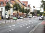 Magdeburger Allee mit KT4D-Tatrazug, Erfurt Oktober 2009