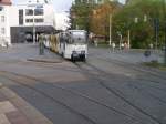 Strassenbahnzug (Tatra) in Gera