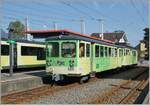 In Aigle steht der TPC A-L Bt 362 mit dem Triebwagen BDeh 4/4 301. 

27. Juli 2024