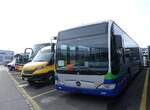 (272'717) - PostAuto - PID 12'421 - Mercedes (ex TPL Lugano Nr. 405) am 9. Mrz 2025 in Kerzers, Interbus