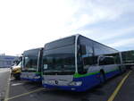 (272'718) - PostAuto - PID 12'422 - Mercedes (ex TPL Lugano Nr. 406) am 9. Mrz 2025 in Kerzers, Interbus