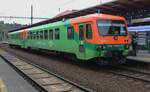 GWT 845 404 steht am 27 Mai 2025 abfahrtbereit in Usti nad Labem.