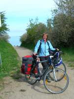 Zwischen Travemnde und Wismar auf dem Ostseeradweg, bzw. Ostseeradsand.
(Mai 2006)