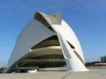 Ciudad de las Artes y las Ciencias (Stadt der Knste und der Wissenschaften) Valencia September 2009.
