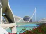 Ciudad de las Artes y las Ciencias (Stadt der Knste und der Wissenschaften) Valencia September 2009.
