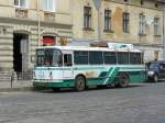 LAZ 695 Bus fotografiert in Lviv am 04-06-2009.