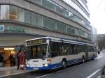 Wagen 9669 ein Mercedes O 405 GN2 der WSW mobil hier als Linie 647 nach Hattingen Mitte an der Haltestelle Wall/Museum am 24.01.2009