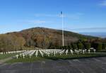 (268'785) - Franzsischer Nationalfriedhof am 27. Oktober 2024 in Wattwiller